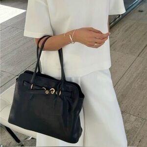 Miu Miu Leather Tote Bag